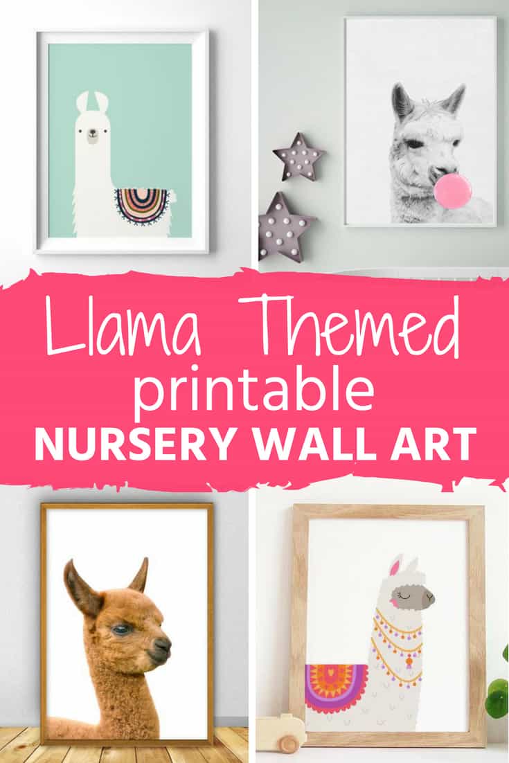 Irresistibly Adorable Llama Decor for the Nursery