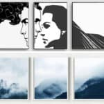 Printable Triptych Art Work