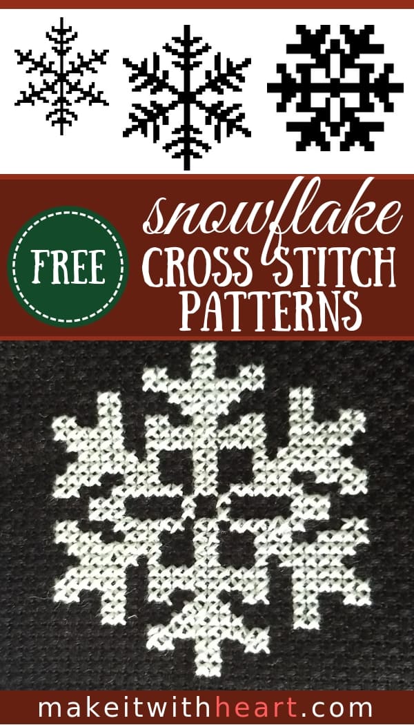 Free Snowflake Counted Cross Stitch Patterns