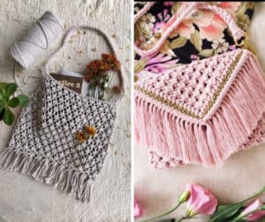 8+ Incredible Macrame Bags and Purses Tutorials