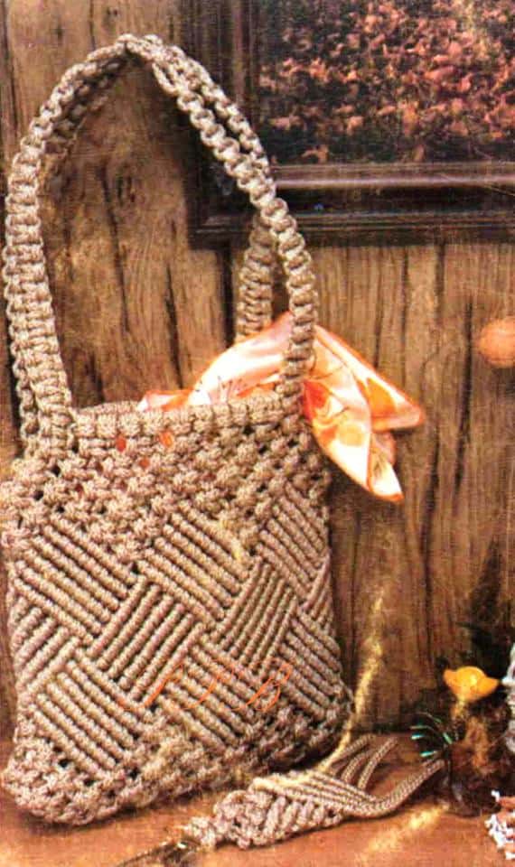 Macrame PURSE Craft Kit, PDF Tutorial, Handbag Pattern and Materials, DIY  String Art Activity Gift Box, Macrame Pattern for Beginners, - Etsy